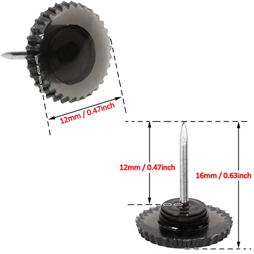 Push Pins Decorative Thumb Tacks for Cork Board Plastic Head Steel Point a7