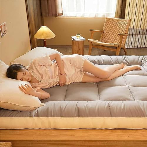 Japanese Floor Mattress Extra Thick Foldable Futon Bed Roll Up Mat a7