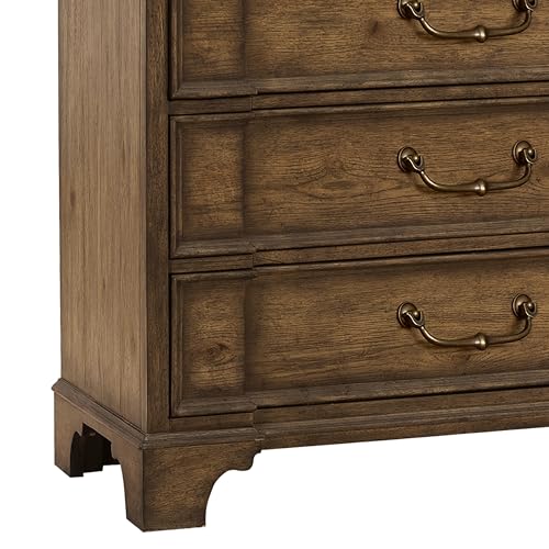 Wooden 6 Piece Bedroom Furniture Set with Queen Bed and Nightstands k7