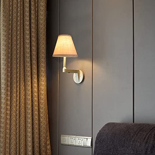 Mini Brown Barrel Lamp Shades Clip On Bulb Fabric Replacement 3x6x5 Inch Set of 2 k7