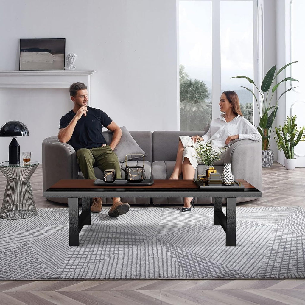 Japanese Floor Table 39.4in Rectangular Coffee Table for Living Room Tatami Dining a7