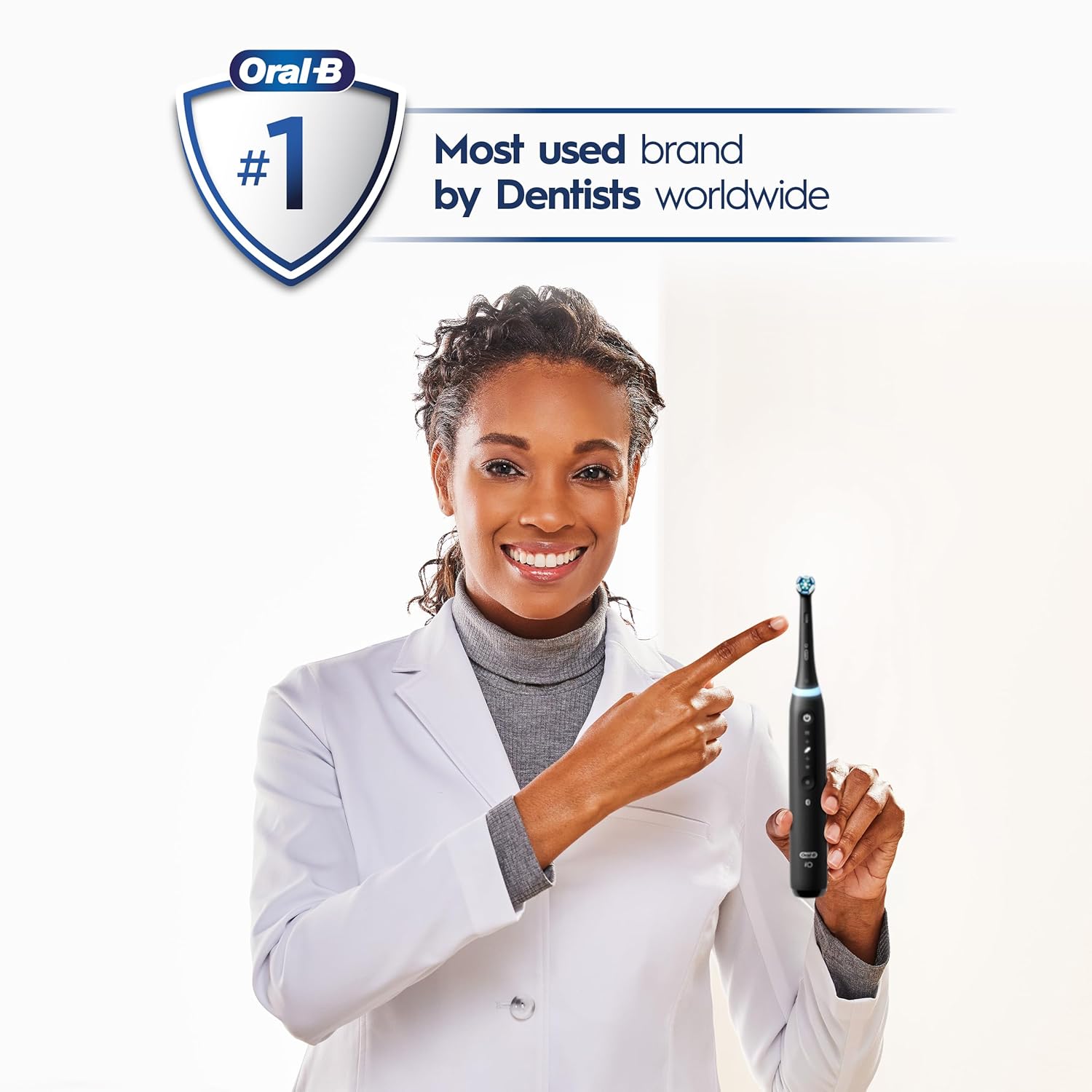 Electric Toothbrush with Pressure Sensor and Travel Case k7