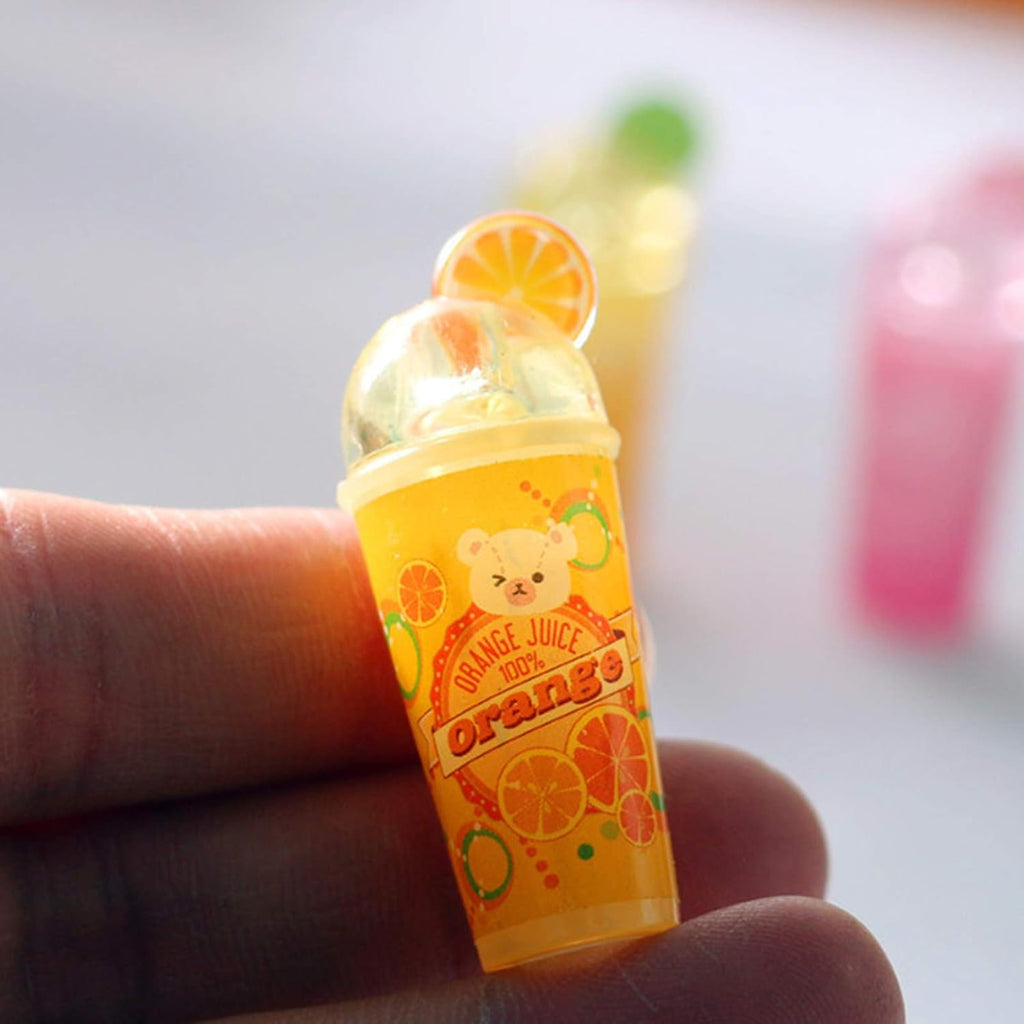 Miniature Doll House Fruit Slice Drink Accessories Toy k7m