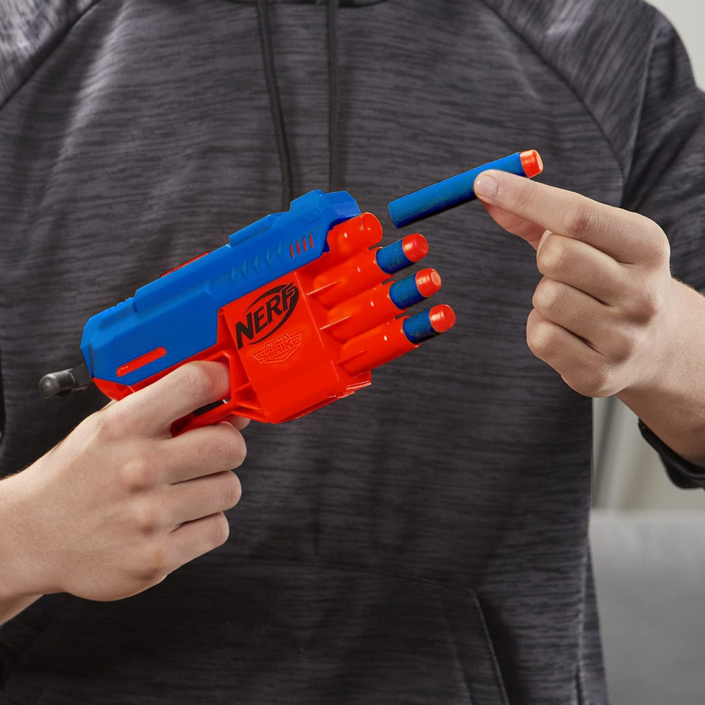 Foam Dart Blaster with 4 Elite Darts k7