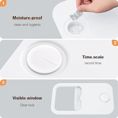 Laundry Powder Container with Cup for Detergent Storage Grey k7