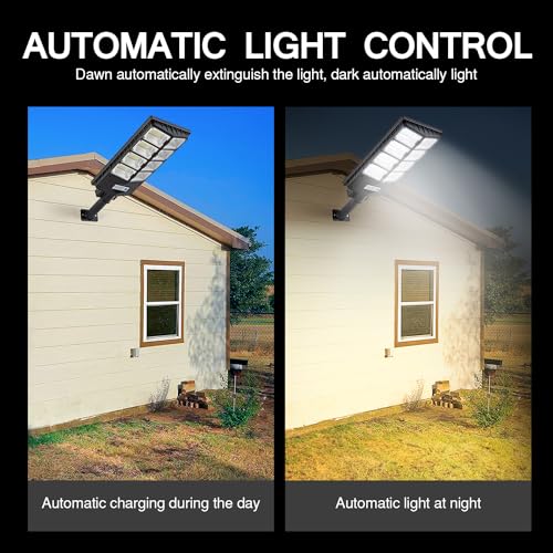 Solar Street Light Outdoor Waterproof Motion Sensor LED Flood Light k7
