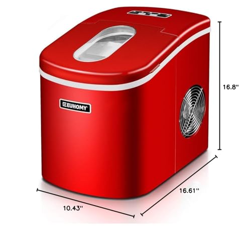 Ice Maker Countertop Portable Sonic with Basket and Scoop k7m