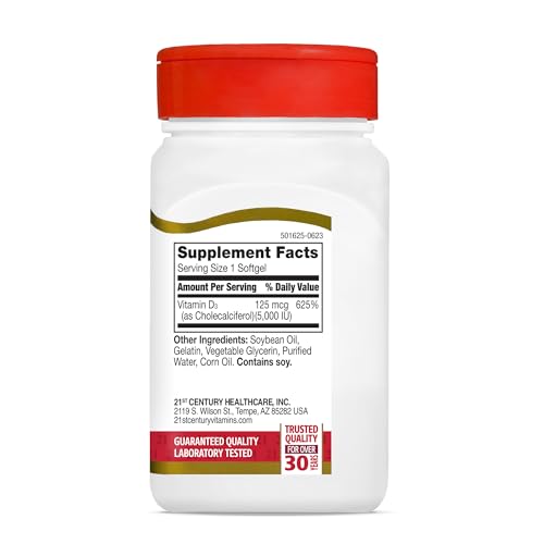 Vitamin D3 10000 IU Rapid Release Softgels 110 Count k7