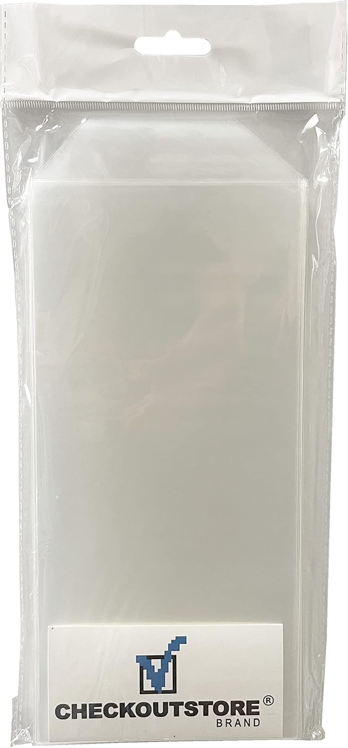 CheckOutStore 100 Slimline Die Clear Storage Pockets (4 3/8 x 9 3/8)