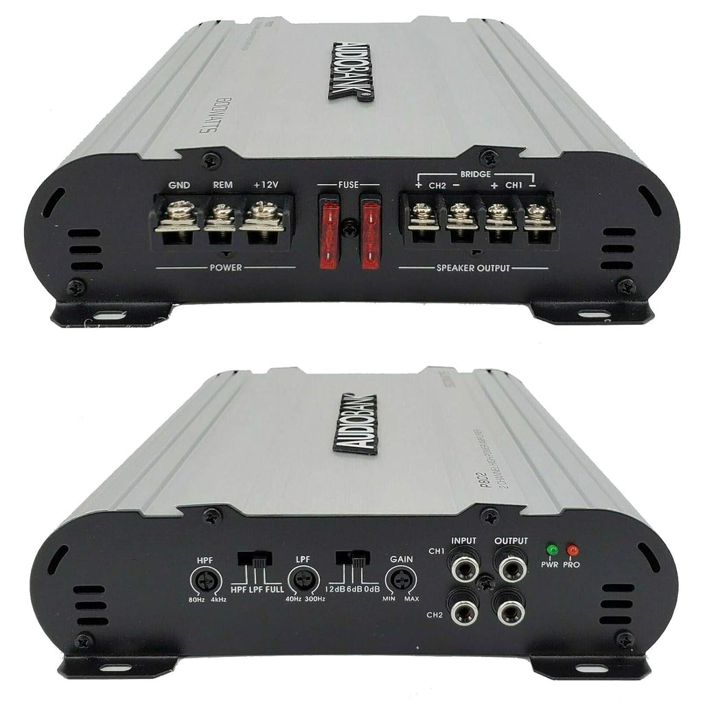 Car Stereo Amplifier 800 Watts 2 Channel Bridgeable k7