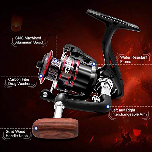 Fishing Reel Ultralight 5.2:1 Gear Ratio 12 Ball Bearings k7