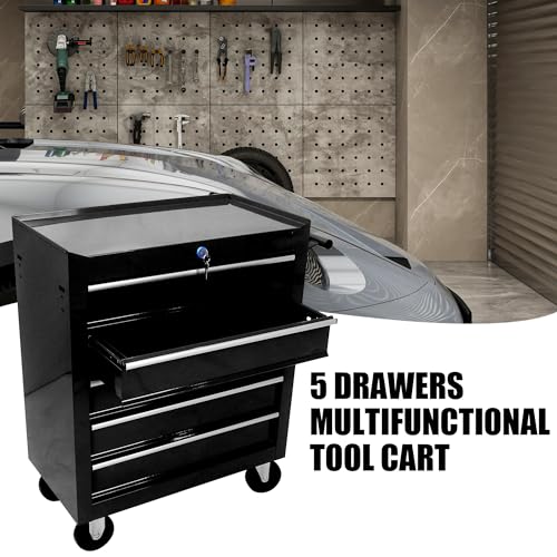 Rolling Tool Chest 5-Drawer with Wheels for Workshop k7m