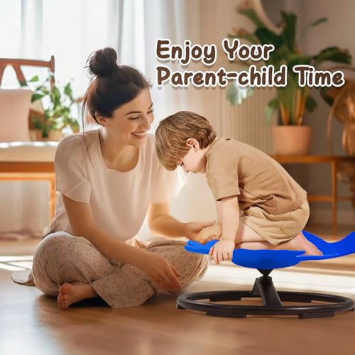 Sensory Swivel Chair for Kids 360 Spinning Seat a7