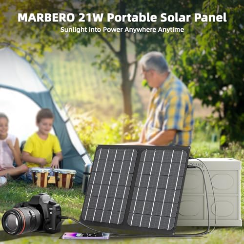 Portable Solar Panel 100W Foldable Charger Outdoor Camping a7