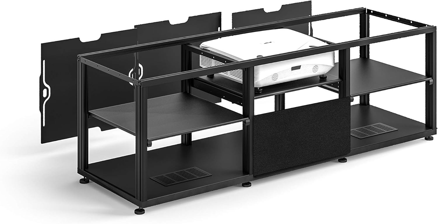 Salamander Chameleon Cabinet for Projectors Wenge Black Top 7k