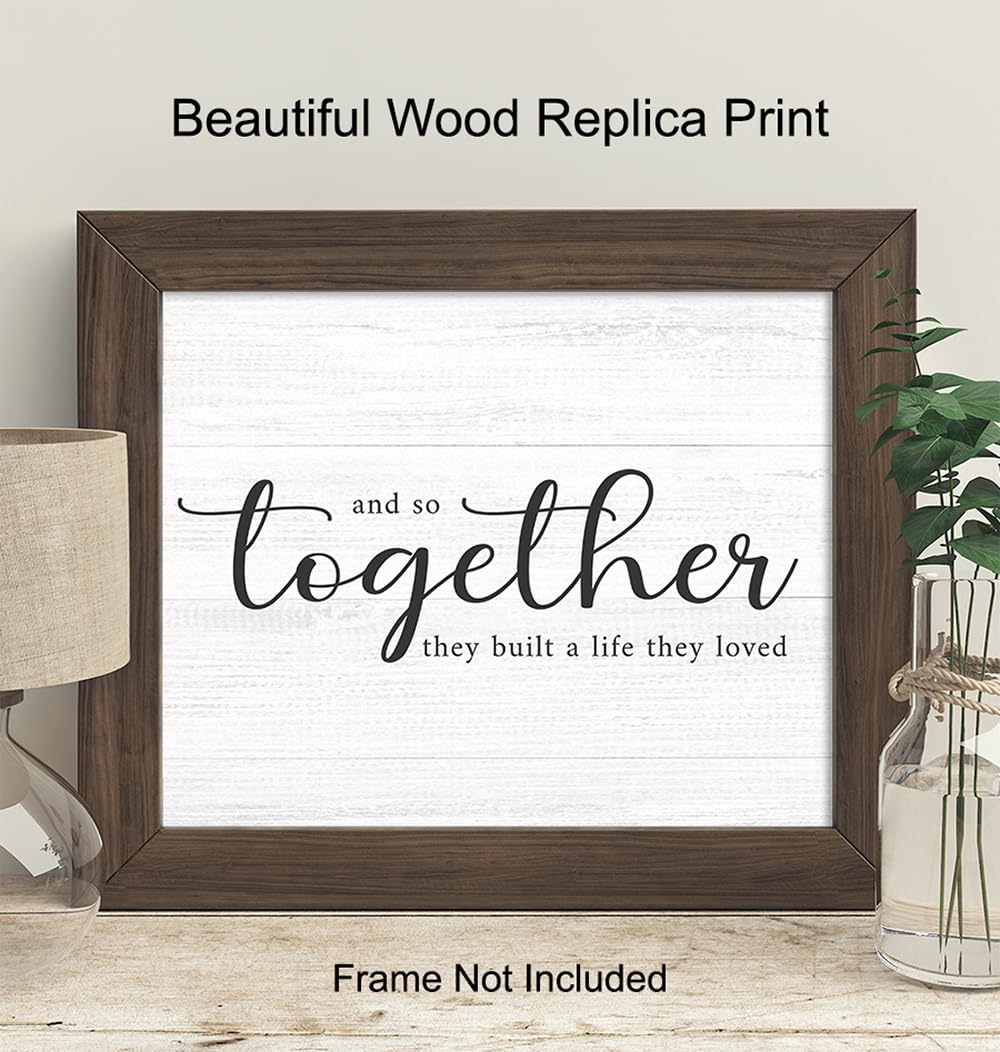 Love Quotes Wall Decor 8x10 Unframed k7