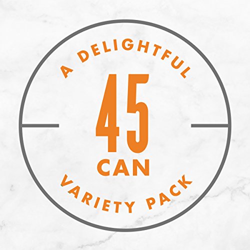 Wet Cat Food Variety Pack Poultry & Beef 45 Cans k7