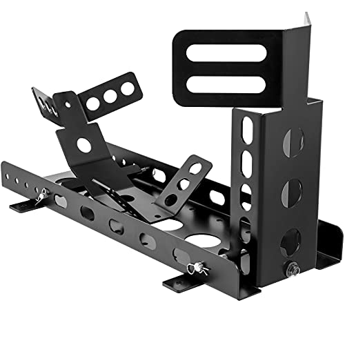 Motorcycle Front Tire Chock 3000 lbs for 14-22 Inch Wheels Steel Stand a7