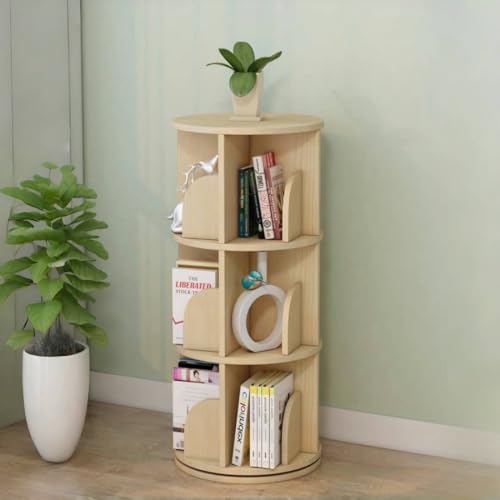 Kids 2-Tier 360 Rotating Bookshelf Organizer a7
