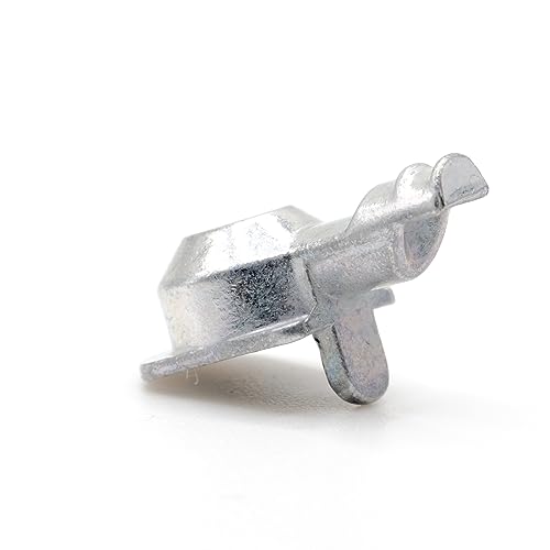 Shelf Support Pins for Bookshelf, Zinc Alloy, Pack of 16 k7