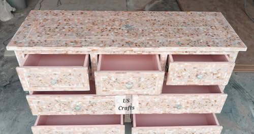 Painted Wooden Chest of Drawers for Bedroom Home Decor k7