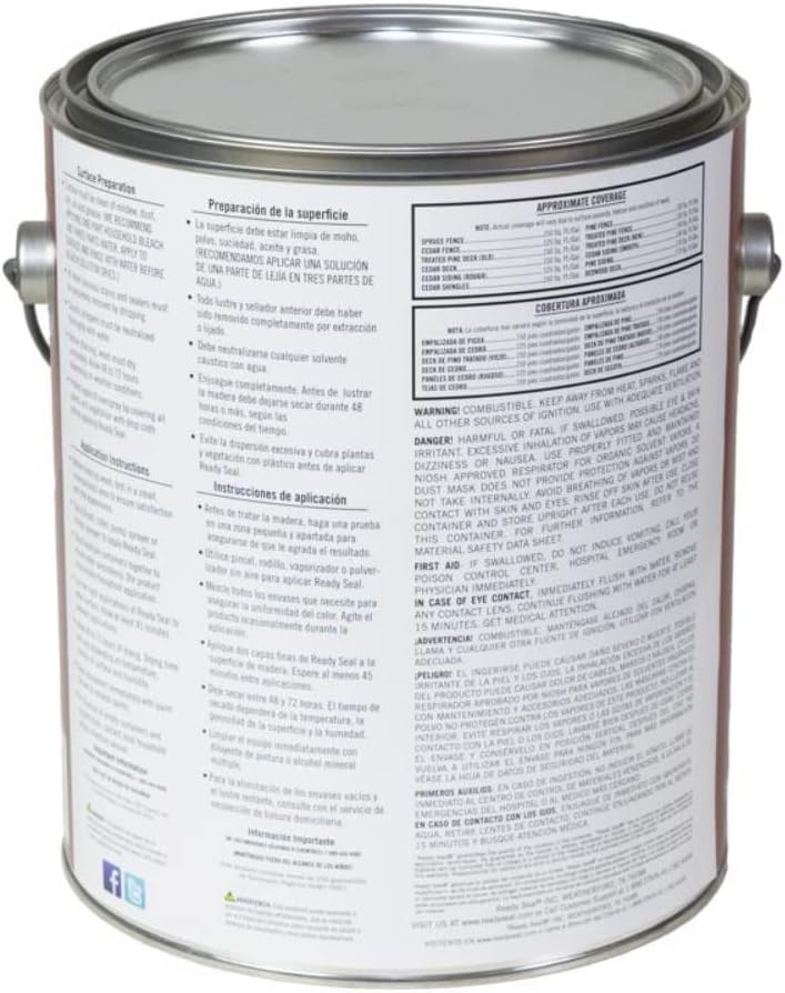 Wood Exterior Stain and Sealer 1 gal a7