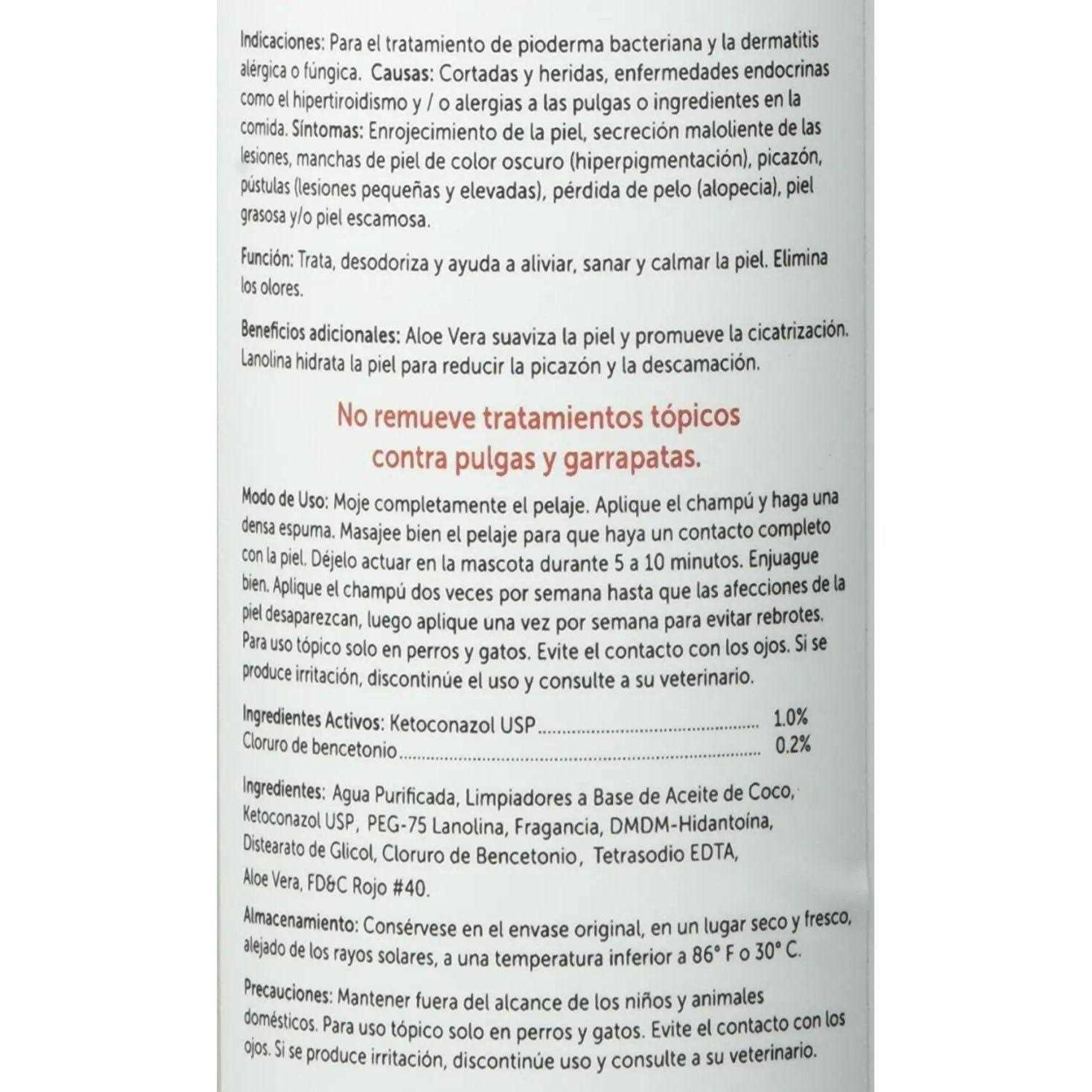 Antiseptic & Antifungal Medicated Pet Shampoo k7m