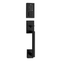 Kwikset SmartCode 270 Keyless Electronic Contemporary Touchpad Deadbolt, Auto Door Lock, SmartKey Re-Key Security, Matte Black