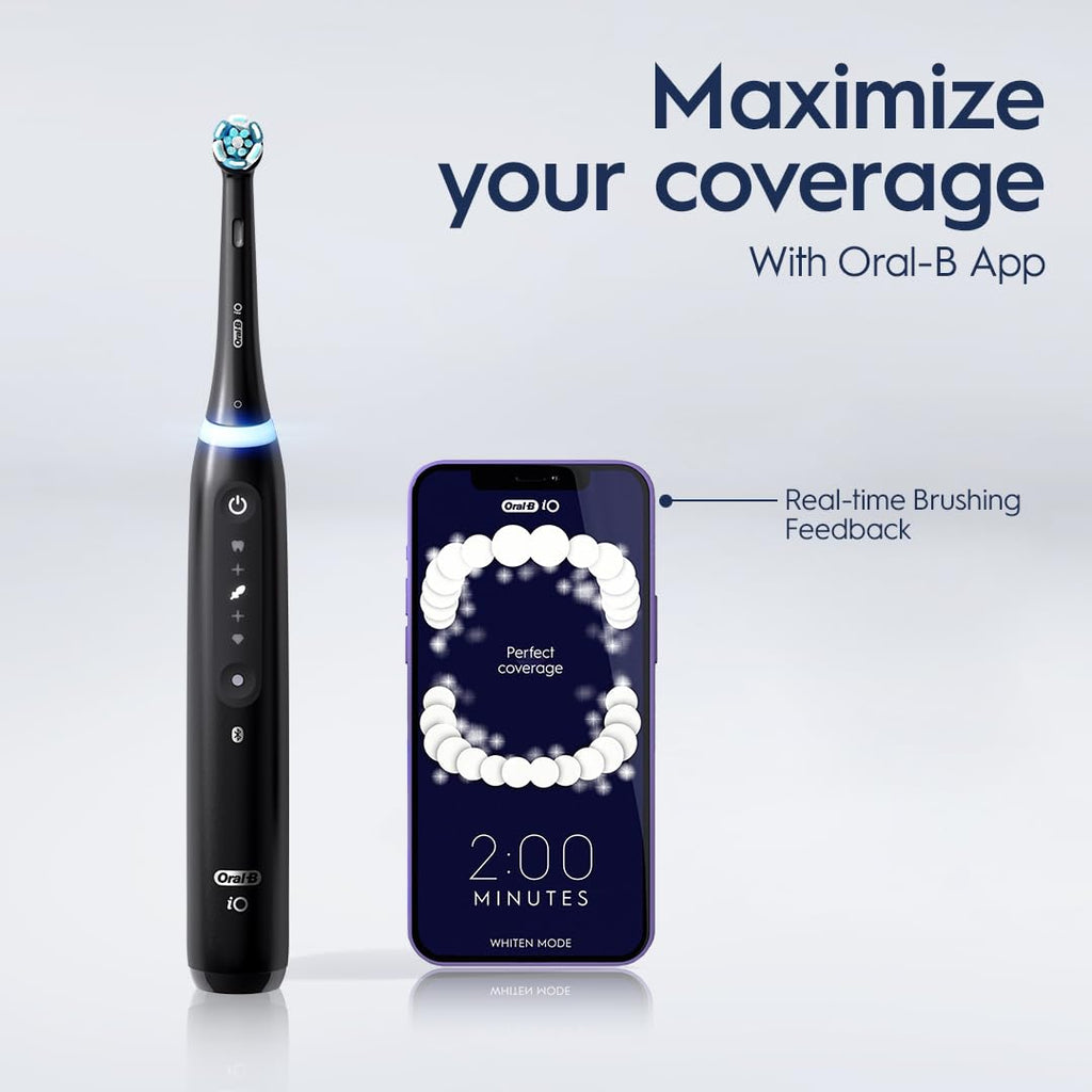 Electric Toothbrush with Pressure Sensor and Travel Case k7