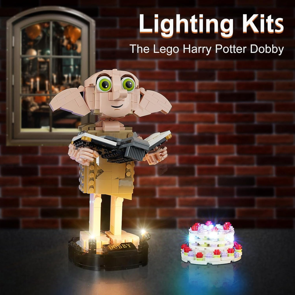 LED Light Kit for Dobby Building Set 76421, Creative Lighting Compatible a7