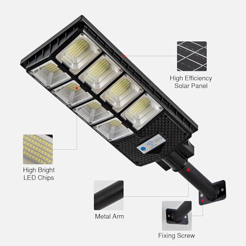 Solar Street Light Outdoor Waterproof Motion Sensor LED Flood Light k7