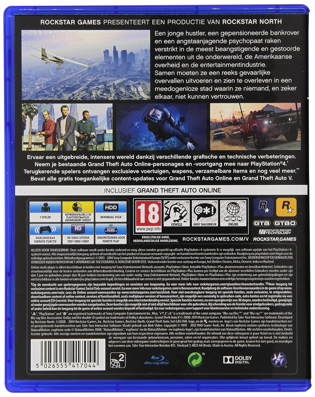 Grand Theft Auto V PS4 游戏 k7