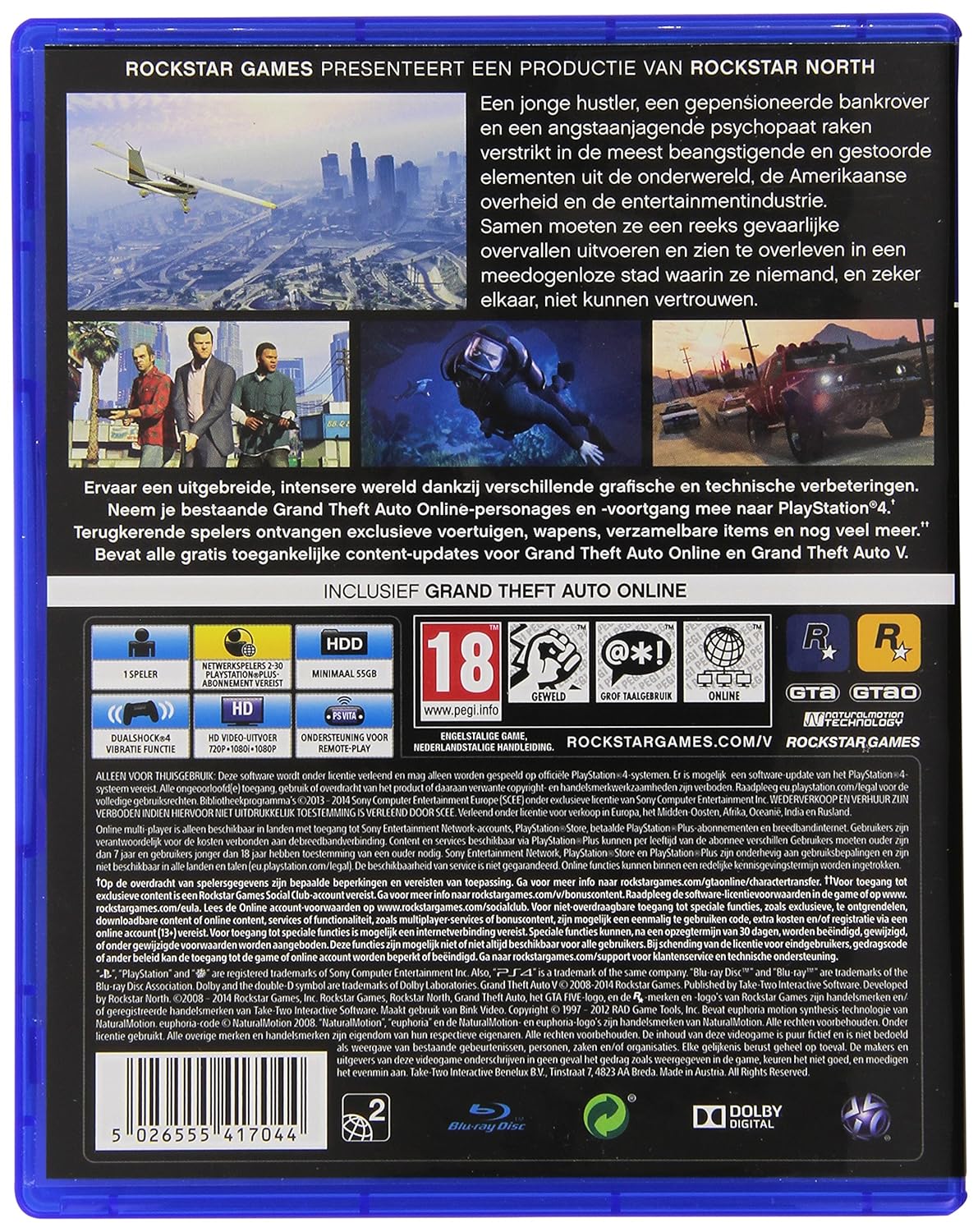 Grand Theft Auto V PS4 游戏 k7