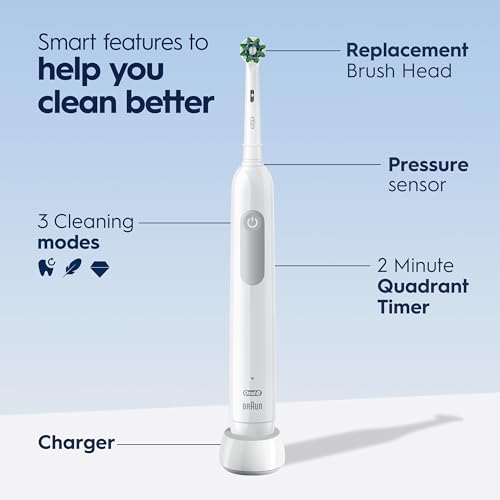 Electric Toothbrush Black White 2 Count k7