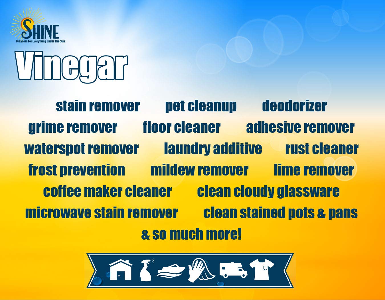 White Vinegar Concentrate 450 Grain, 1 Gallon a7k