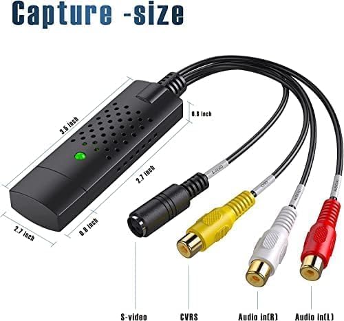 USB Video Capture Card for RCA to Digital Converter pc7