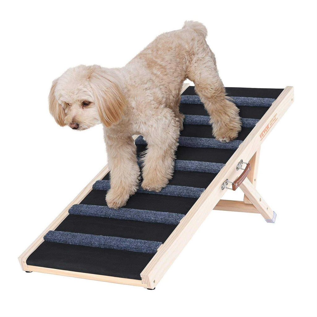 Dog Ramp Folding Pet Ramp for Bed Adjustable Small q7k