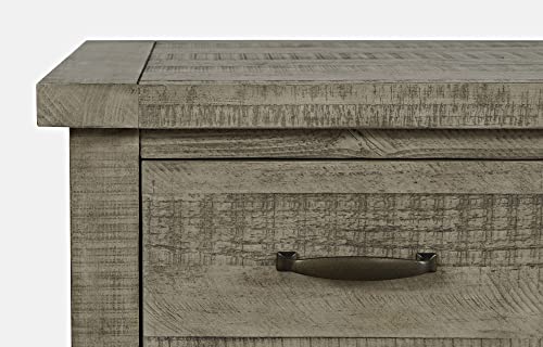 Rustic Pine 4-Drawer Sideboard Buffet Server a7