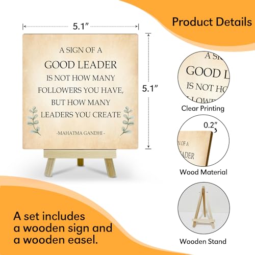 Thank You Gifts for Coworker Desk Decor Wood Sign 12 k7