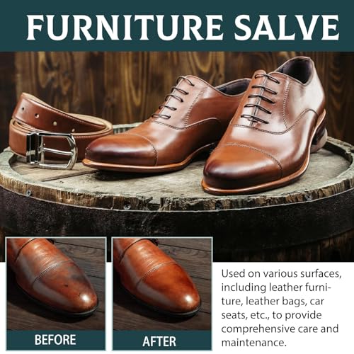 Leather & Furniture Repair Salve with Applicator Brush 120g a7