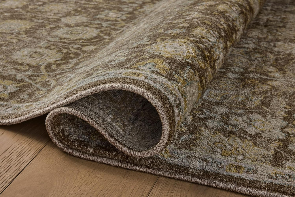 Round Area Rug 7'6 x7'6 Natural Bark a7