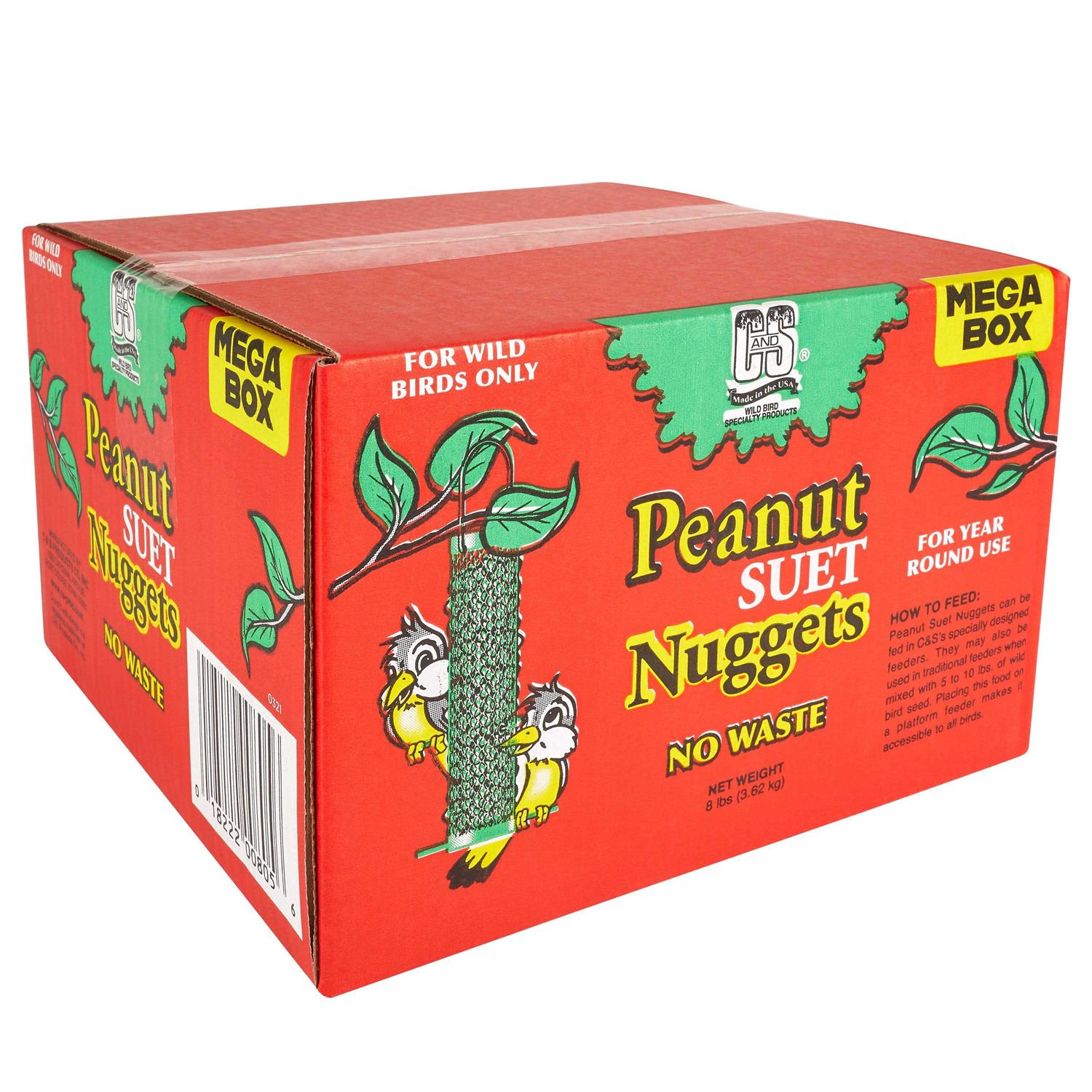 C&amp;s Peanut No-melt Suet Dough Nuggets - Pet Supplies online store