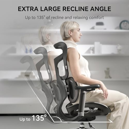 Ergonomic Office Chair with Lumbar Support and Adjustable Armrests k7m