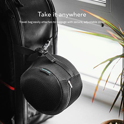 Orthopedic Travel Neck Pillow with Memory Foam and Eye Mask Set a7