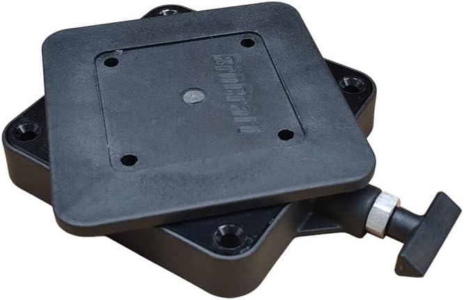 Aluminum Downrigger Bracket with Swivel Base for Boat Track System k7p