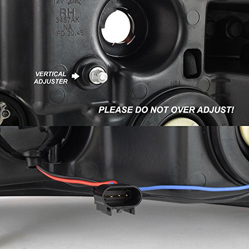 LED Projector Headlights Pair for Ford F150 Pickup 2004-2008 k7m