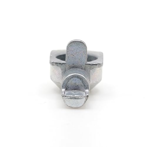 Shelf Support Pins for Bookshelf, Zinc Alloy, Pack of 16 k7
