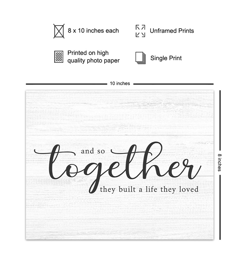 Love Quotes Wall Decor 8x10 Unframed k7