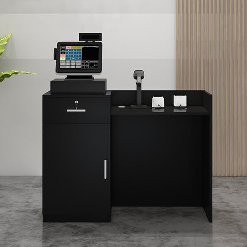 Reception Desk with Counter for Salon Lobby Office k7m