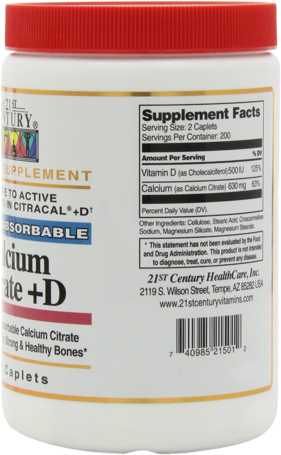 Calcium Citrate with Vitamin D Capsules k7m